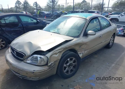 2000 Mercury Sable Ls Premium из США, поврежденный, VIN 1MEFM55S0YG640748